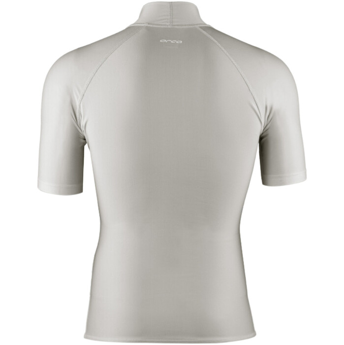 2024 Orca Da Uomo Bossa Short Sleeve Lycra Vest MAA1 - Silver